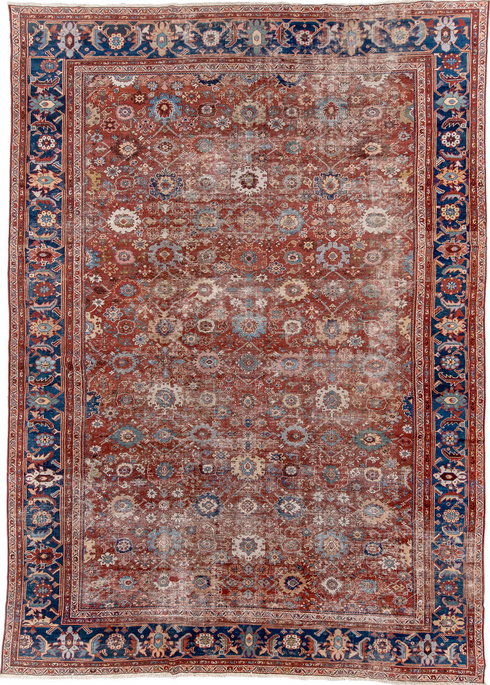 Vintage Sultanabad Area Rug (12' x 17')